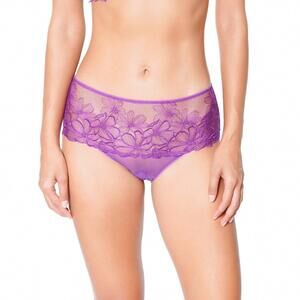 NEW HUIT symphonie shorty panty in violet